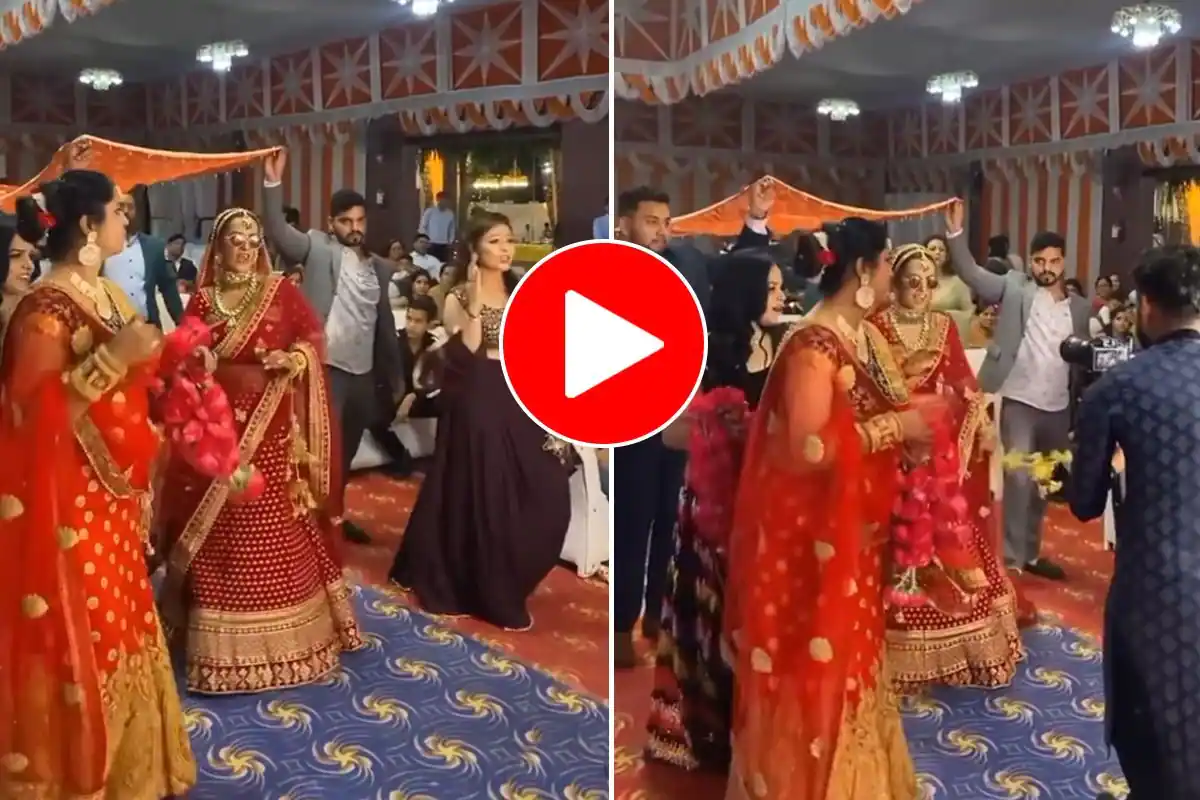 Viral Video: Bride Enters With Swag, Wearing Kala Chashma and Dancing to Salaam-E-Ishq. Watch
