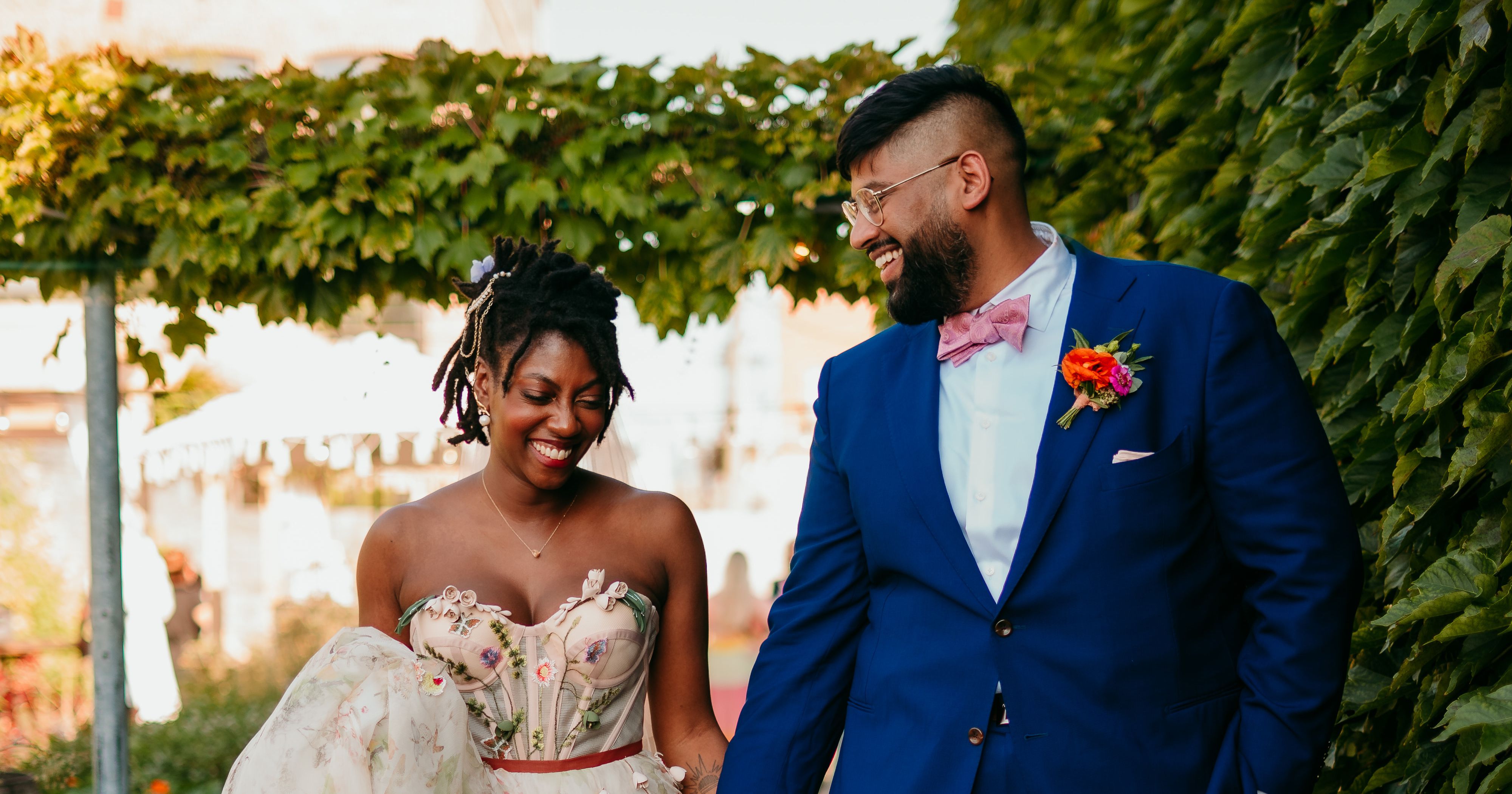 A Tradition-Infused Botanical Wedding at an Urban Farm in Chicago