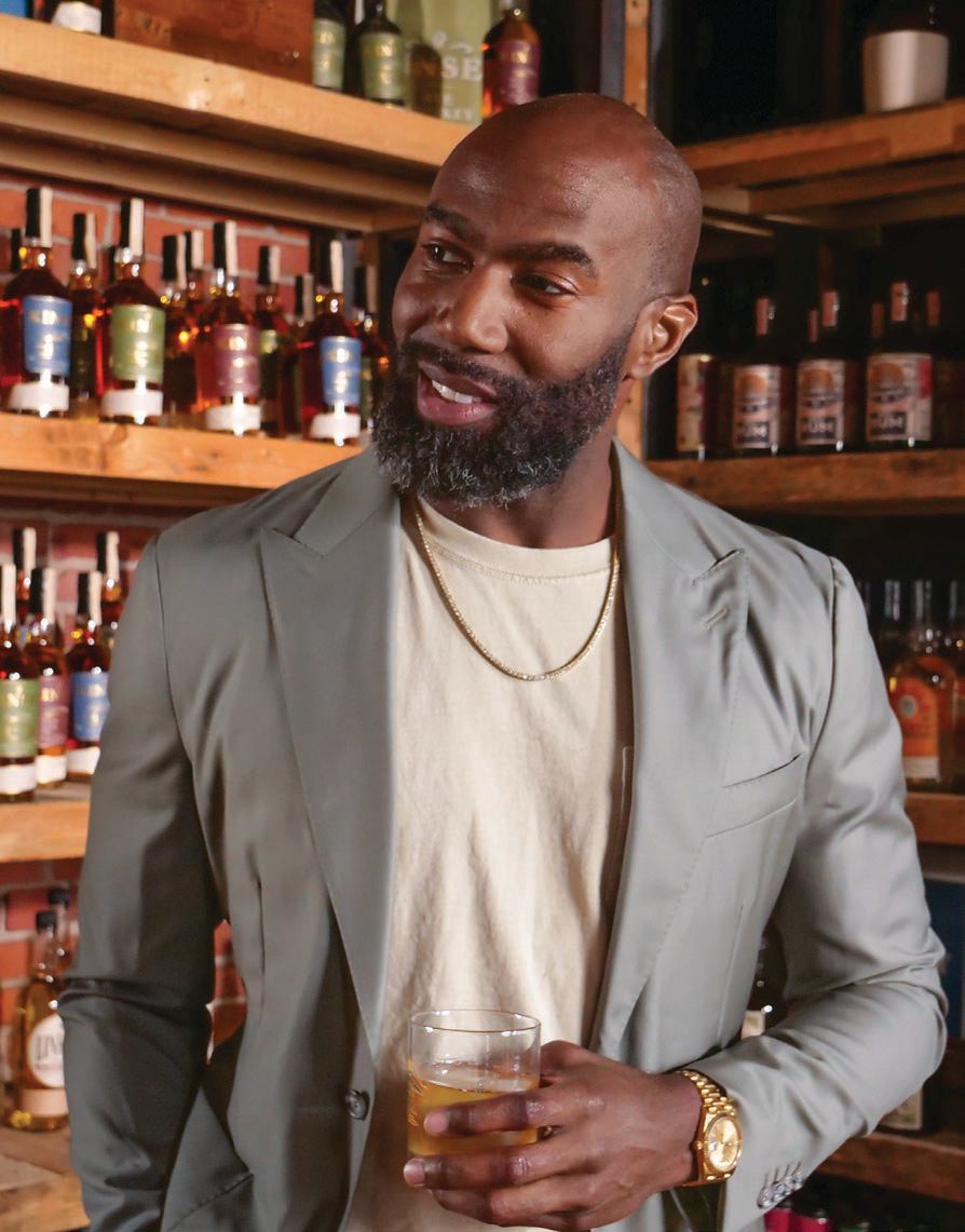 Malcolm Jenkins is a former American football safety for the National Football League. MALCOLM JENKINS PHOTO COURTESY OF NEW LIBERTY DISTILLERY